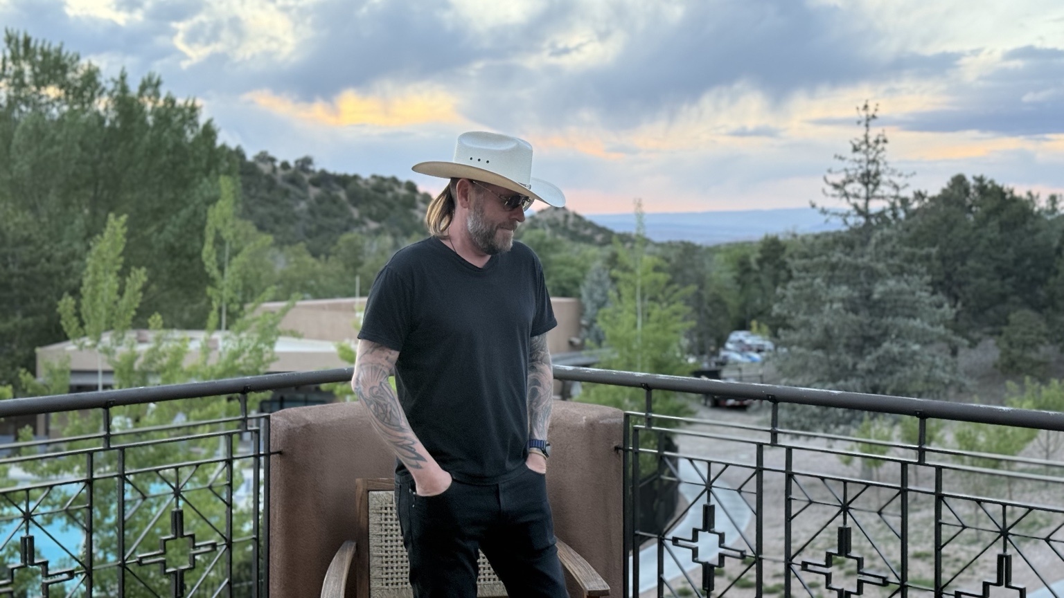 Jason at home at Rancho Los Dragones Dorados